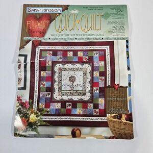Daisy Kingdom Friendship Tree Wall Quilt Kit #37304 Vintage 1996 Folk Art 35x35
